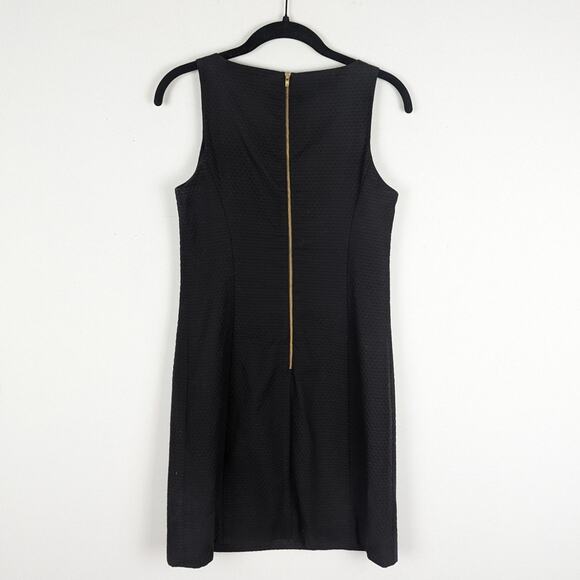 Lilly Pulitzer Black and Gold Gabby Shift Embroidered Beaded Mini Dress Size 00 - Picture 6 of 10